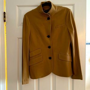 Rag and Bone dark camel slade blazer